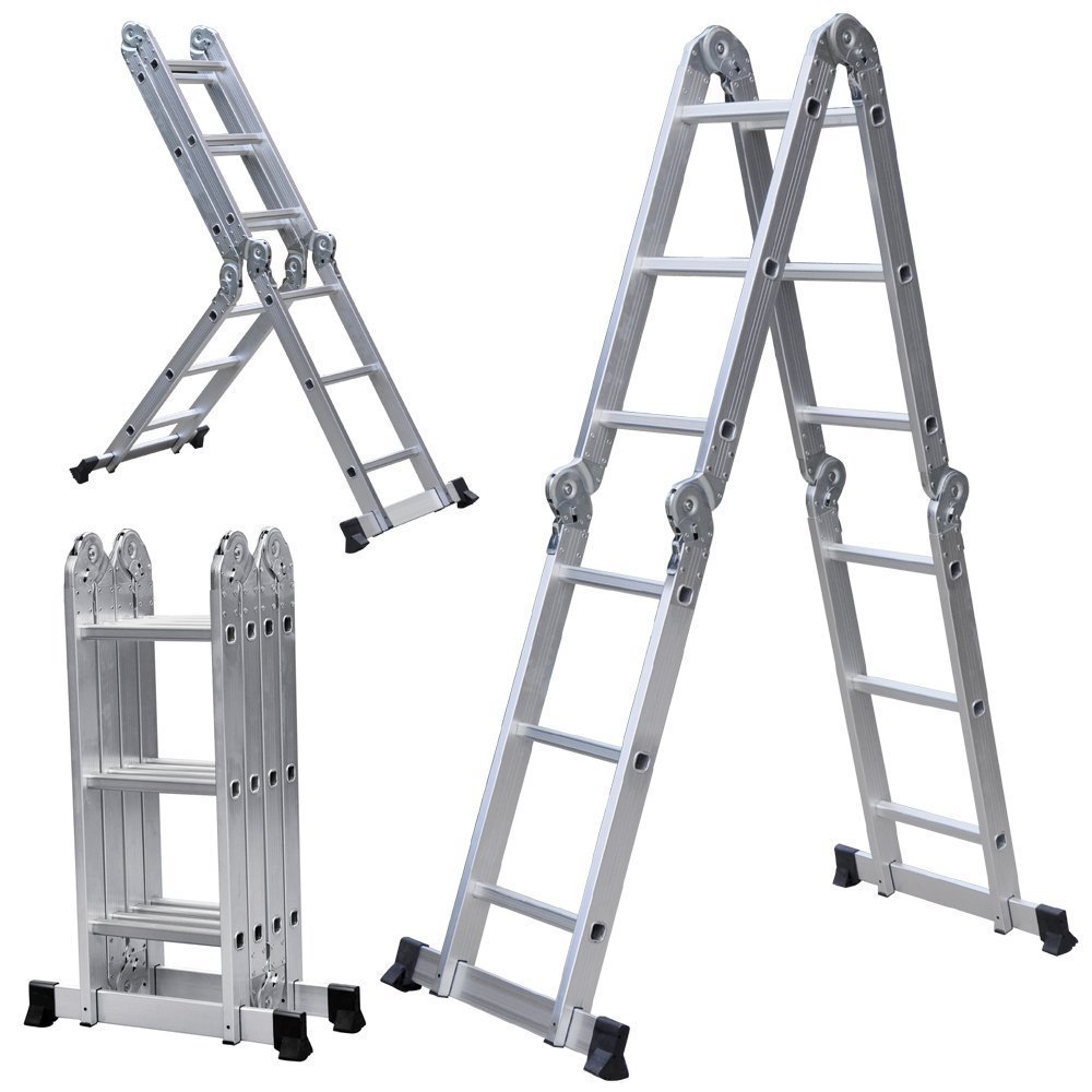Thang nhôm gấp đoạn DIY TLG-3D